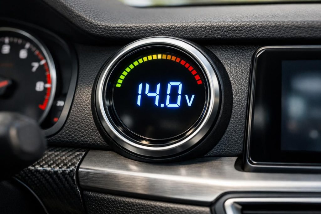 découvrez ce que signifie une tension de batterie de voiture affichant 14v et comment vérifier si elle est normale ou nécessite une intervention.