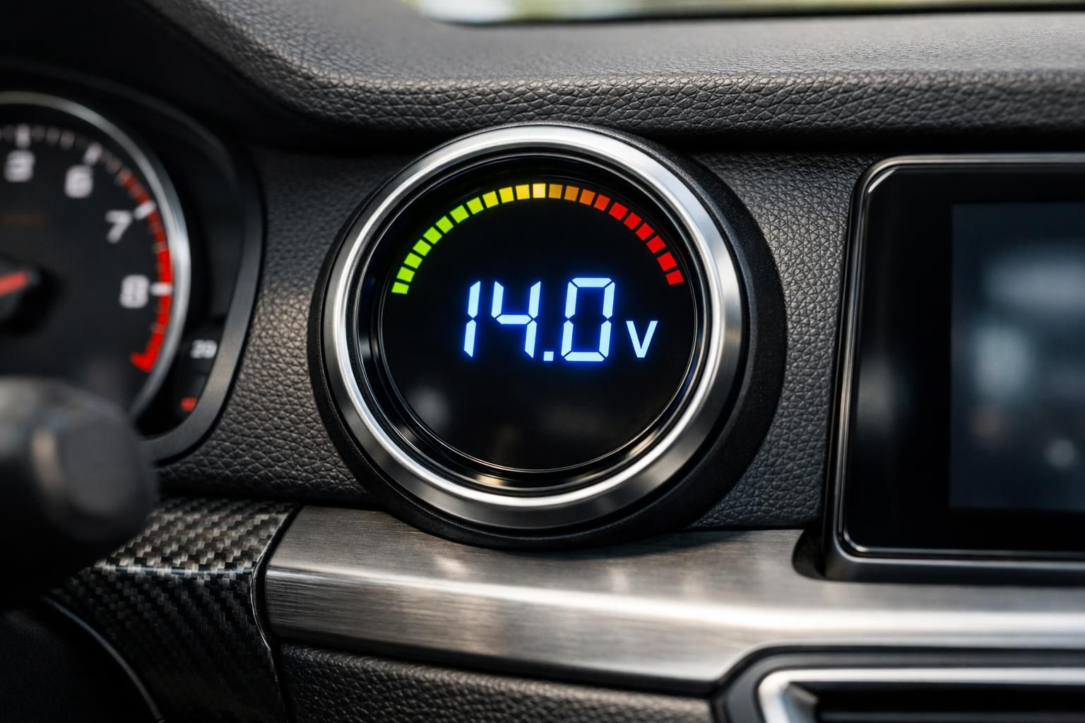 découvrez ce que signifie une tension de batterie de voiture affichant 14v et comment vérifier si elle est normale ou nécessite une intervention.