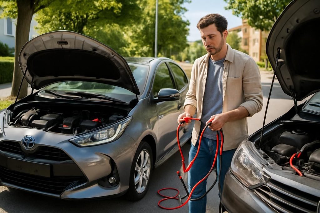 découvrez les étapes simples pour démarrer votre toyota yaris hybride en cas de panne de batterie et reprendre la route en toute sécurité.