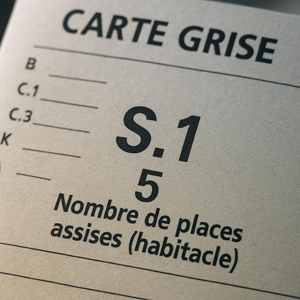 découvrez où consulter le nombre de places disponibles sur une carte grise et comment interpréter cette information importante pour votre véhicule.